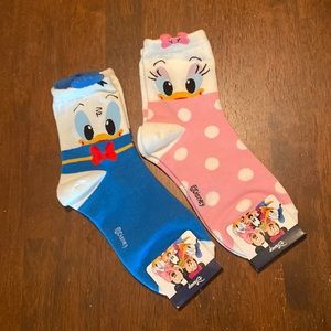 Daisy & Donald Duck Disney Socks